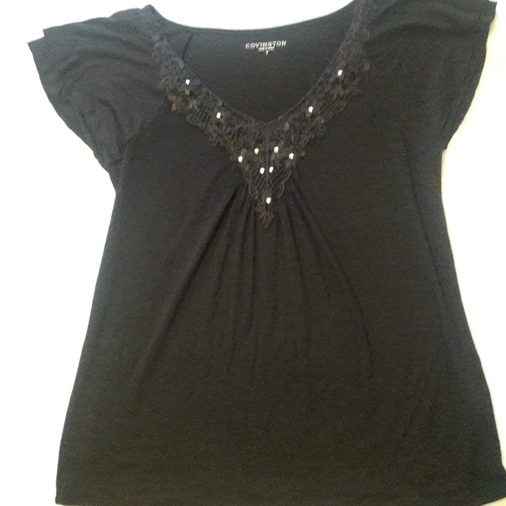 Women's Black Dress shirt